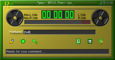 Power WMA Recorder Screenshot